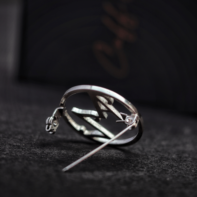 Personalized Initial Brooch