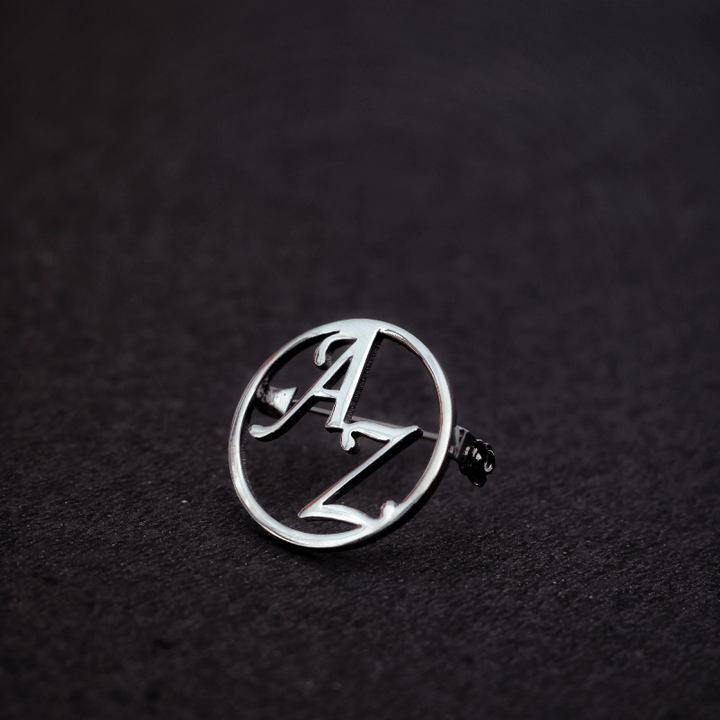 Personalized Initial Brooch