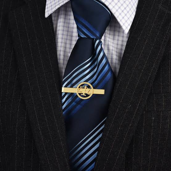Justice Emblem Combo, Cufflinks, Long Lapel Pin , Tie Pin