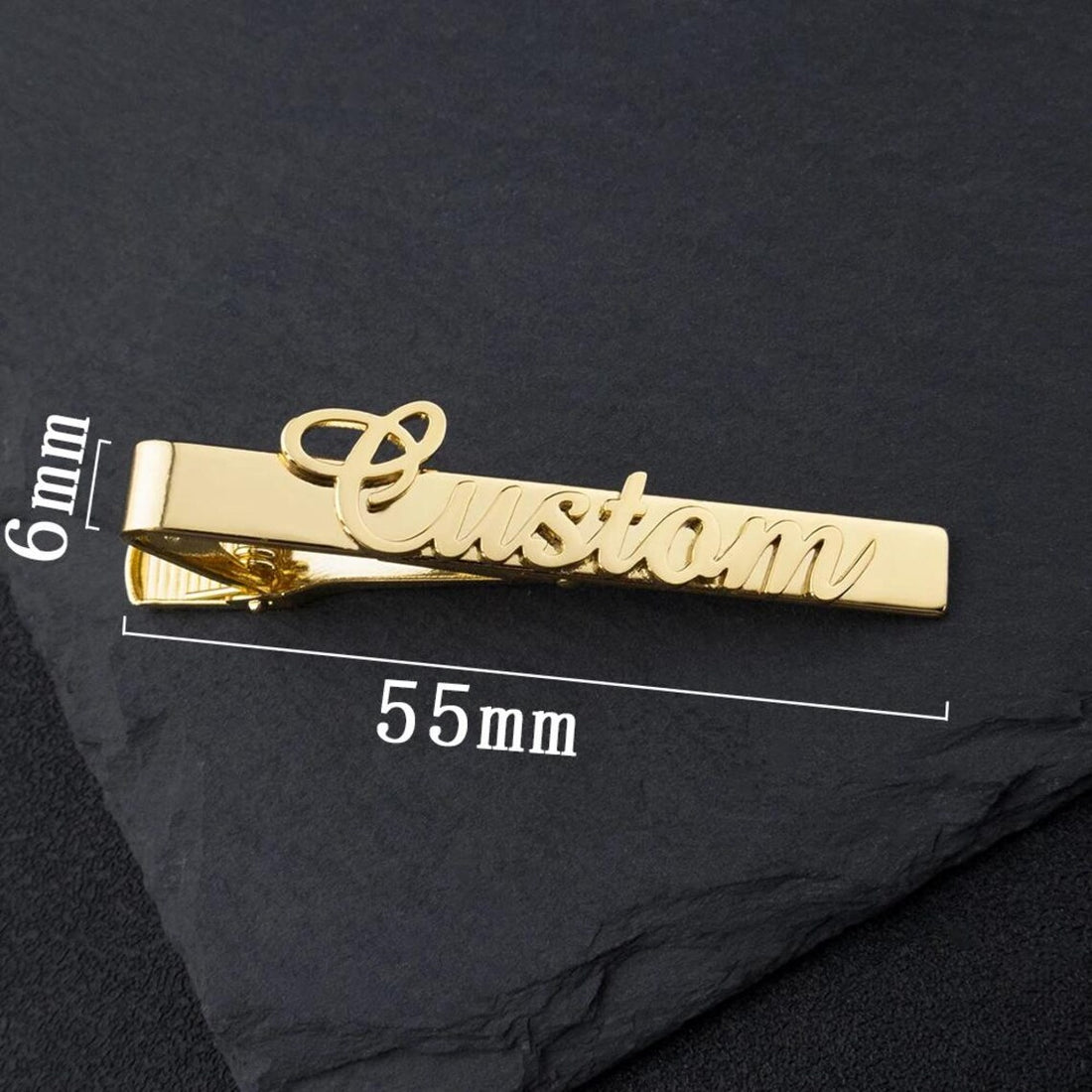 Custom Name Tie Clip