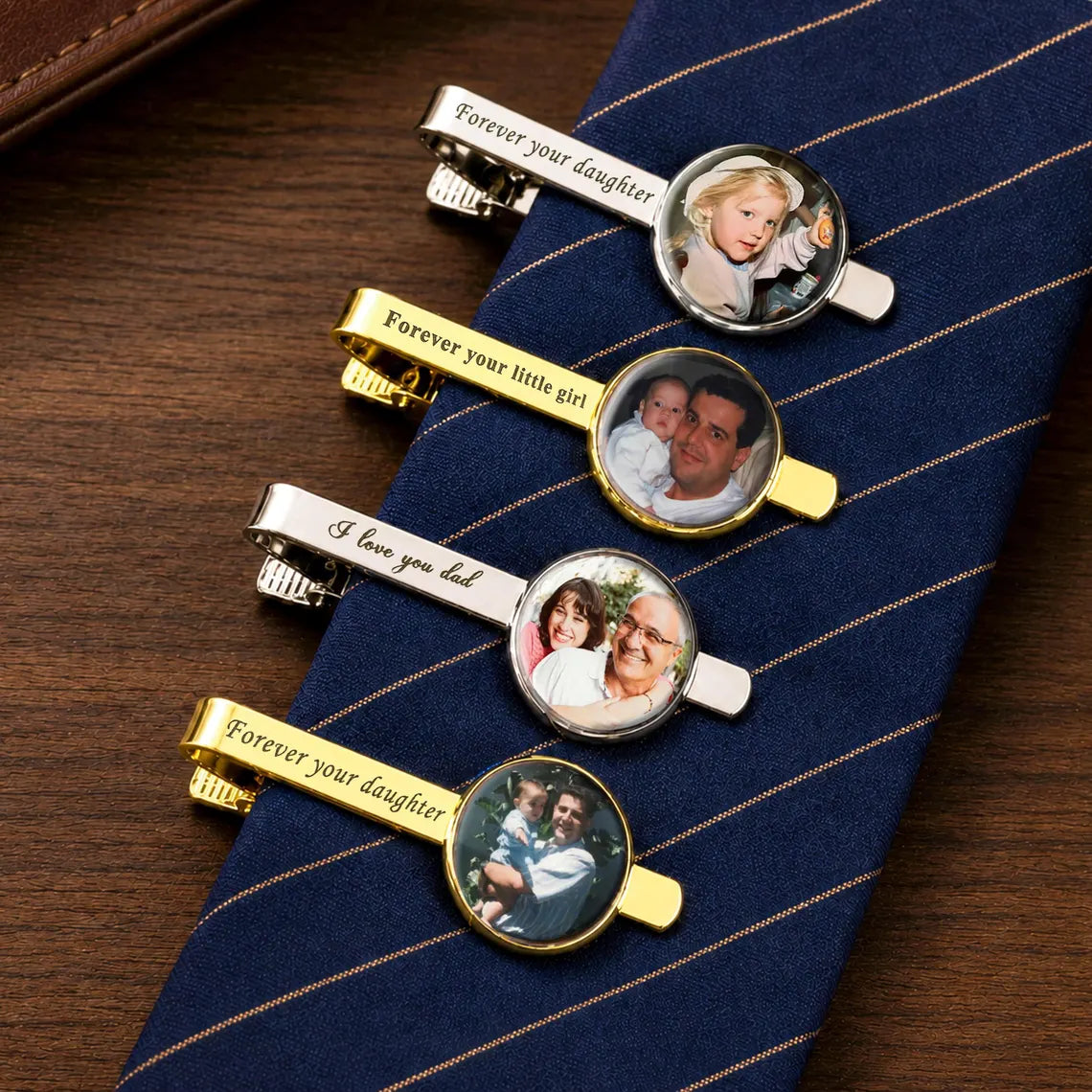 Custom Photo Tie Clip