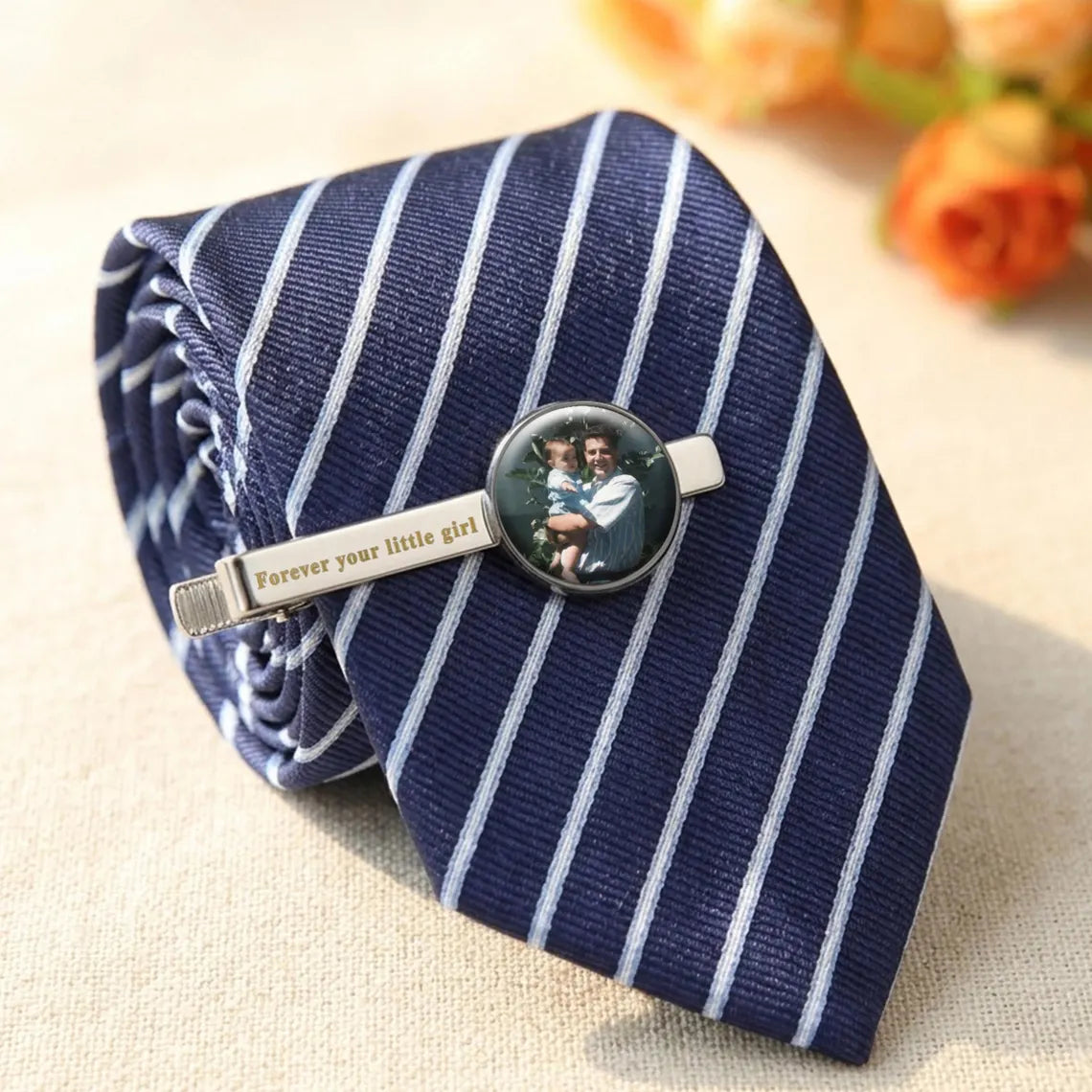 Custom Photo Tie Clip