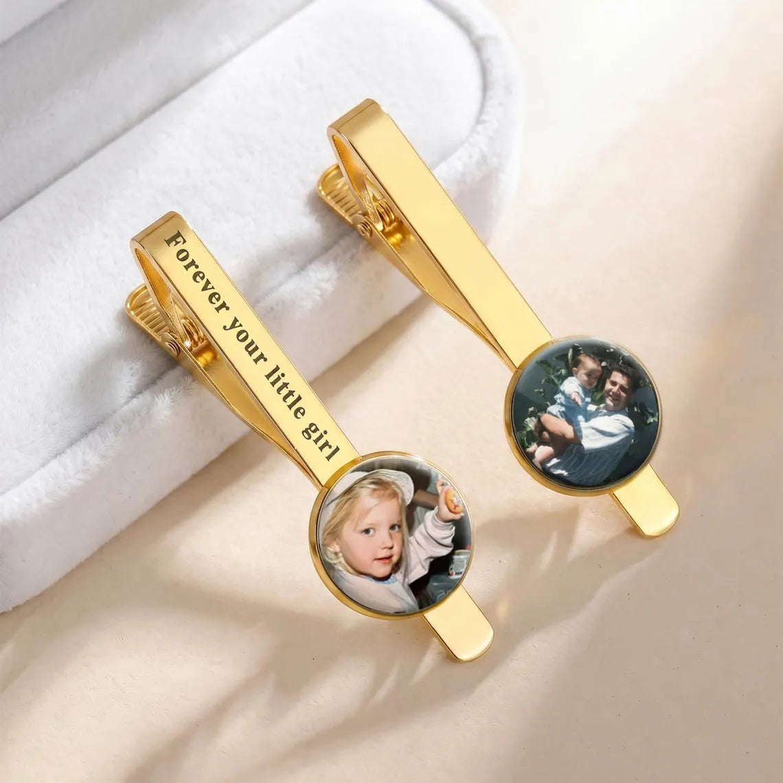 Custom Photo Tie Clip