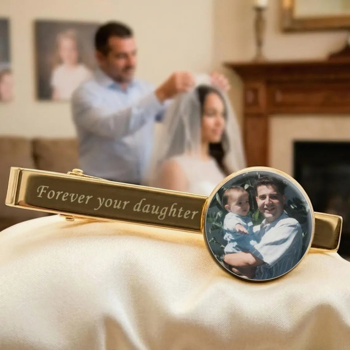 Custom Photo Tie Clip