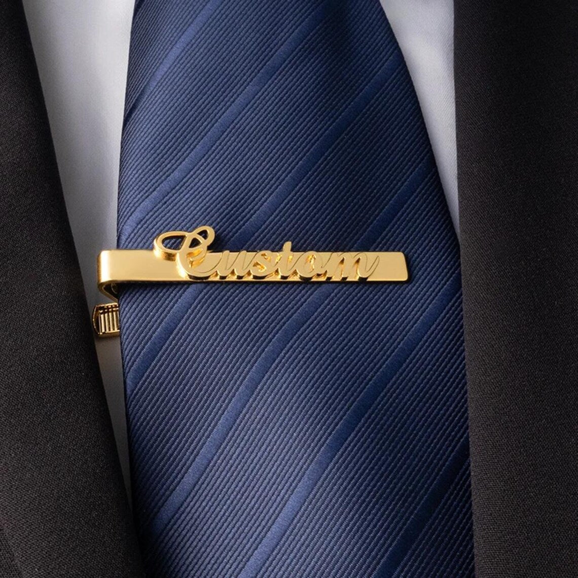 Custom Name Tie Clip