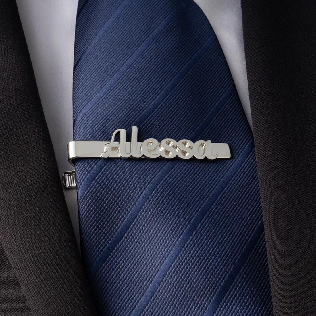 Custom Name Tie Clip
