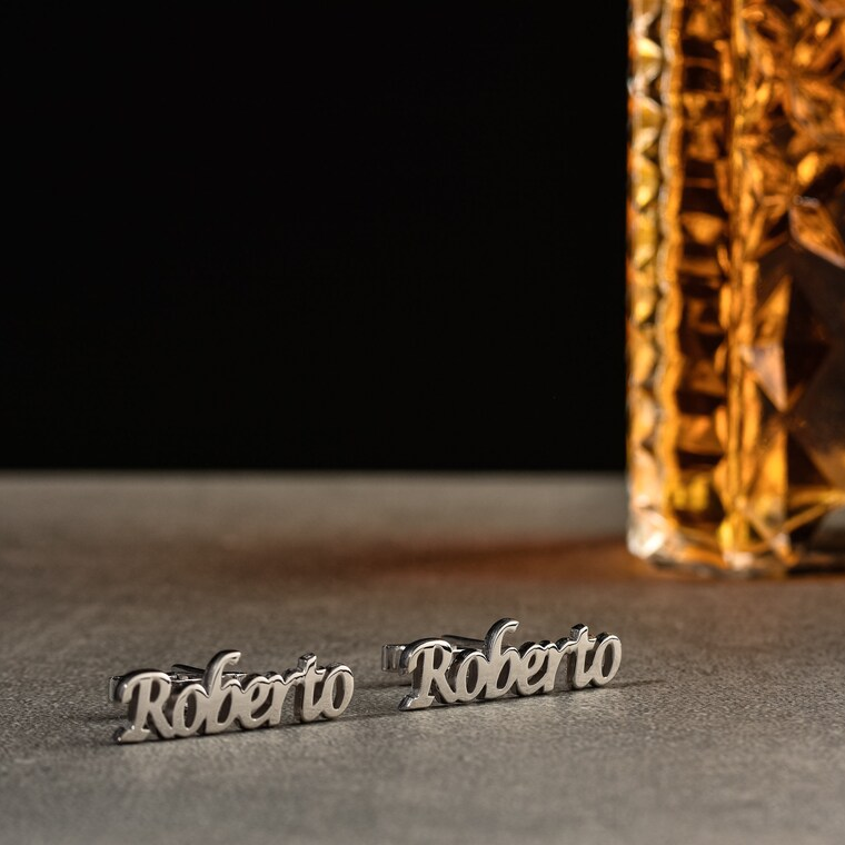 Customized Name Cufflinks