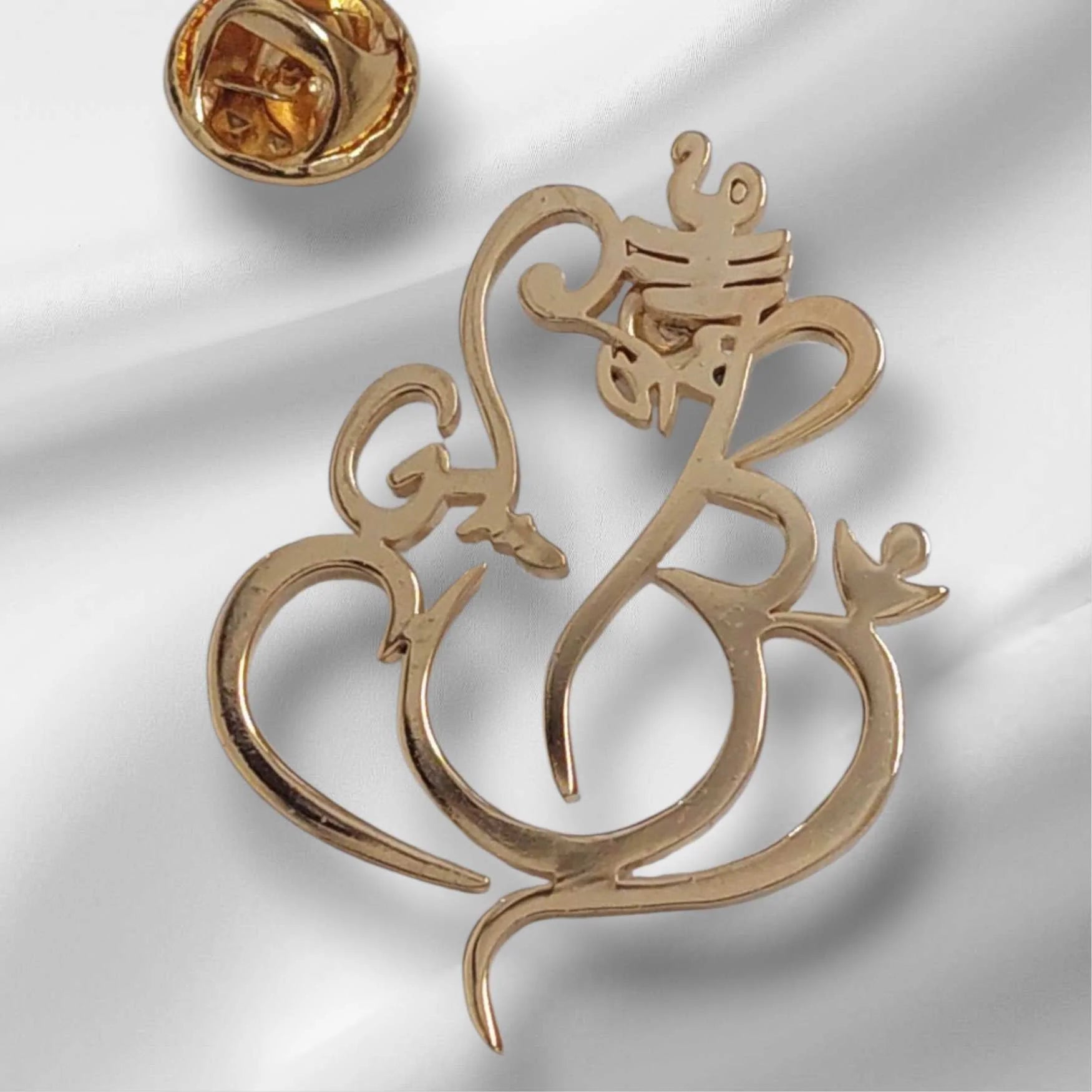 Ganpati Brooch Lapel Pin