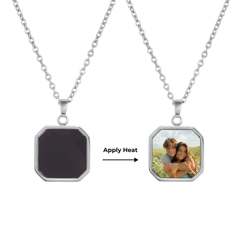Heat Activated Photo Necklace
