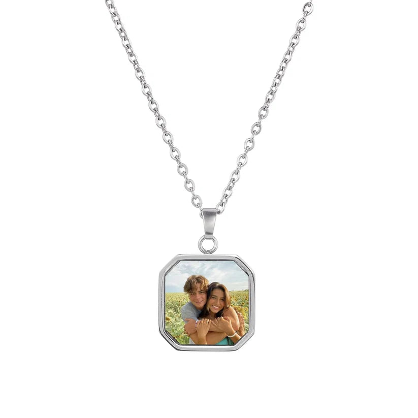 Heat Activated Photo Necklace
