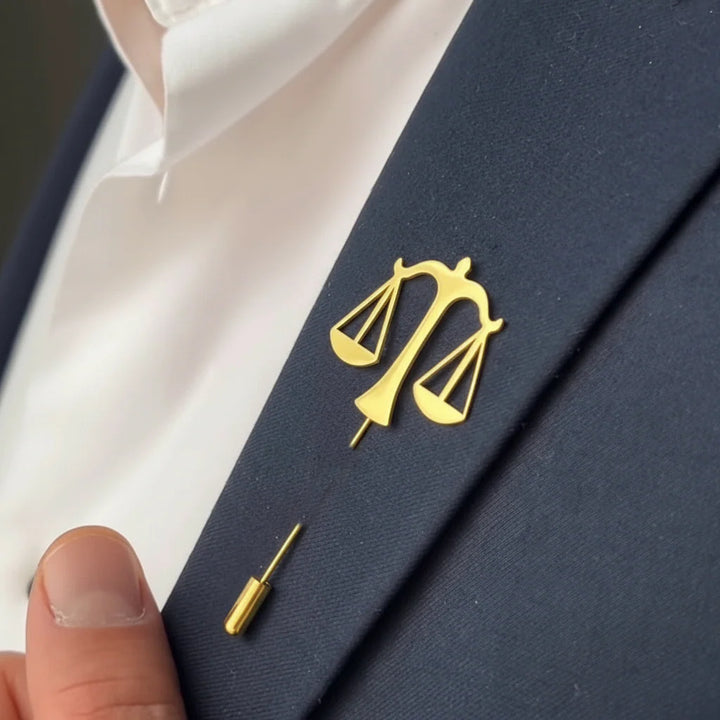 Justice Advocate Coat Pin Lapel Pin