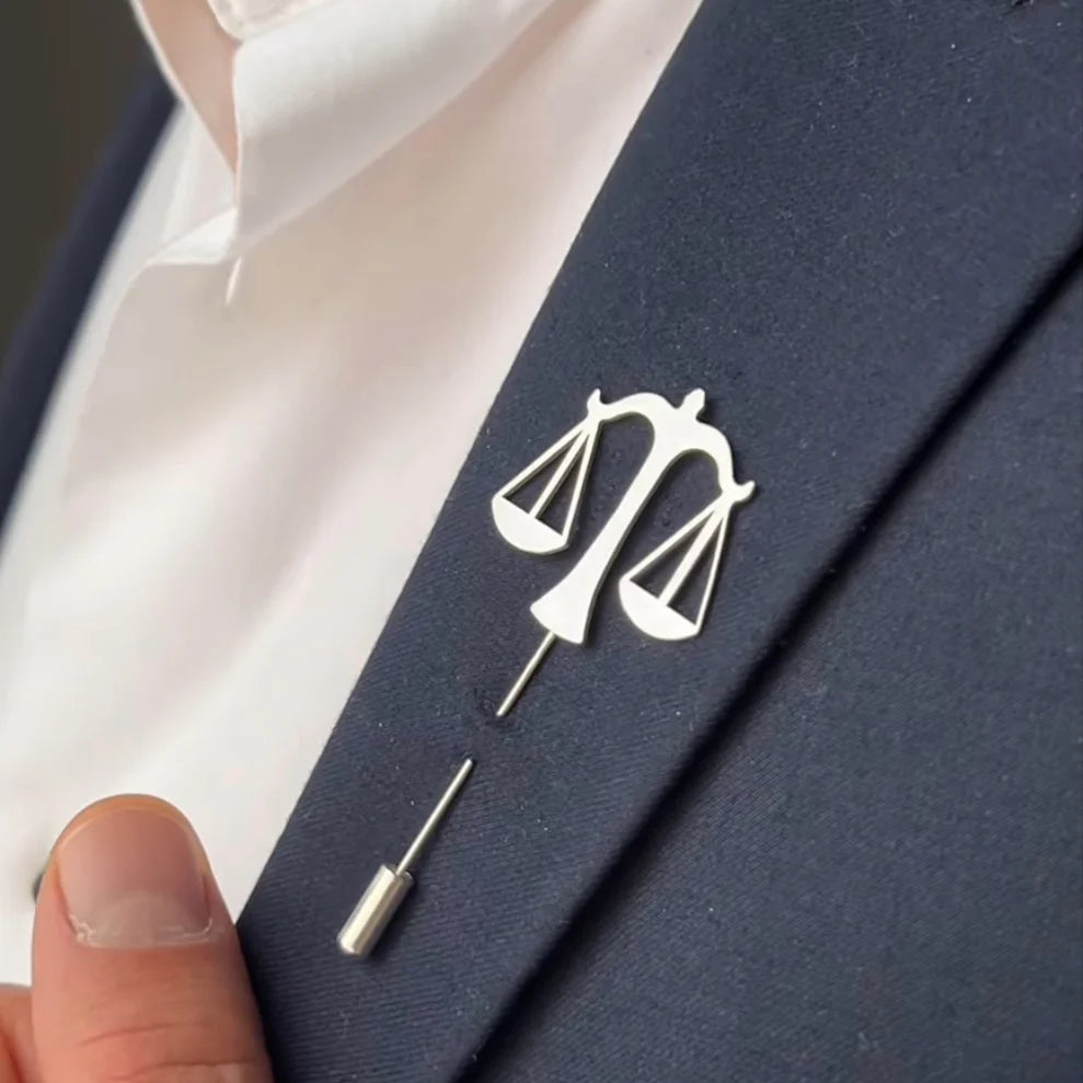 Justice Advocate Coat Pin Lapel Pin