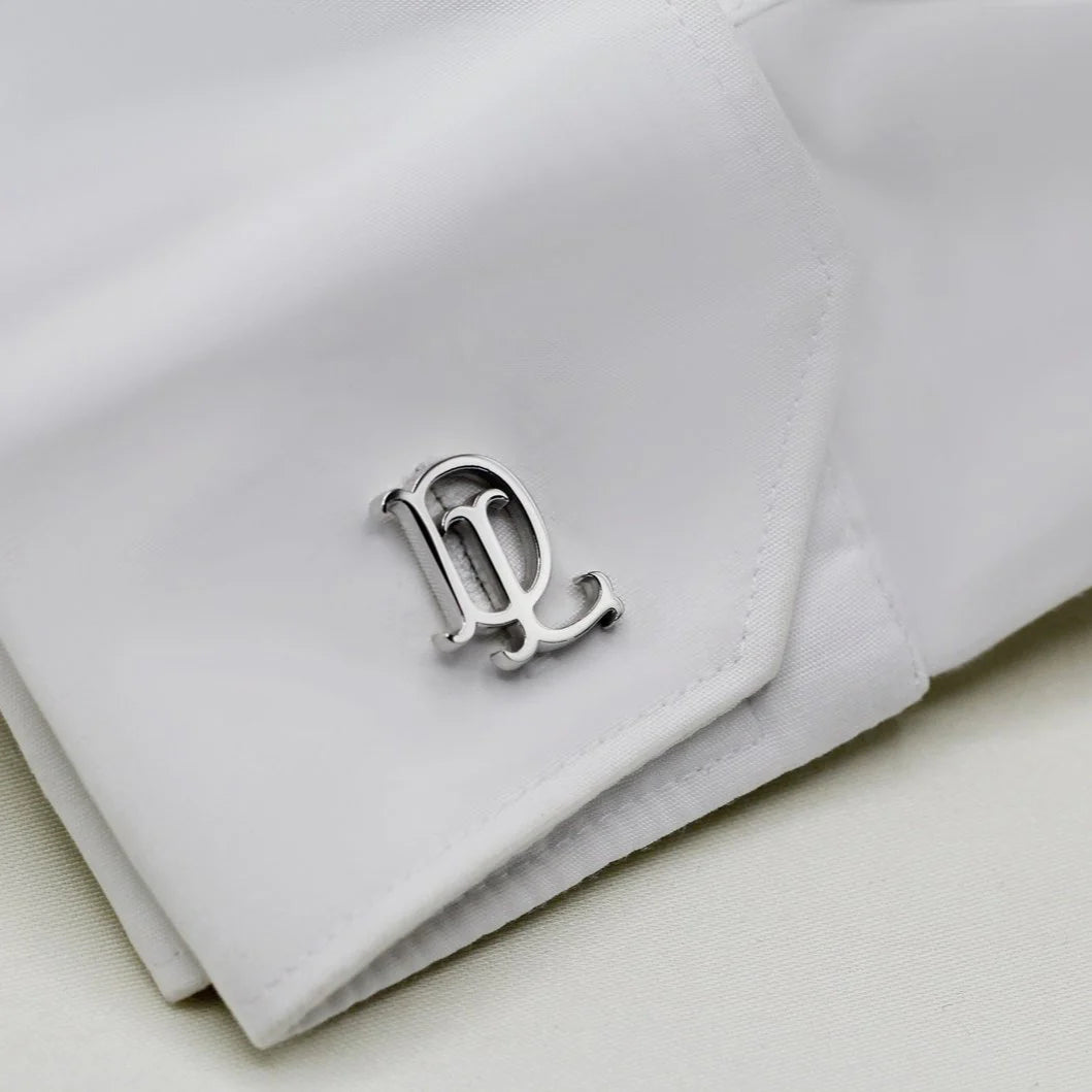 Men’s Personalized Initial Cufflinks