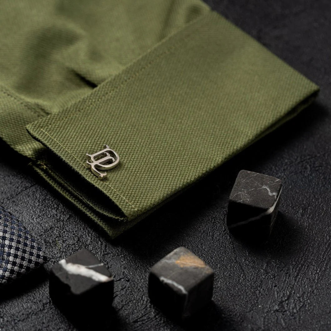 Men’s Personalized Initial Cufflinks