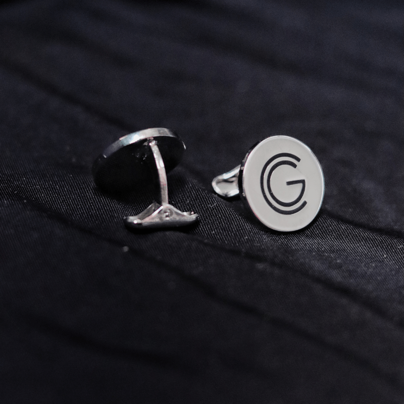 Engraved Logo Cufflinks