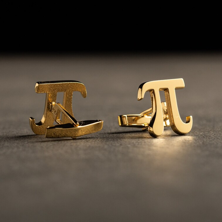 PI Symbol Cufflinks