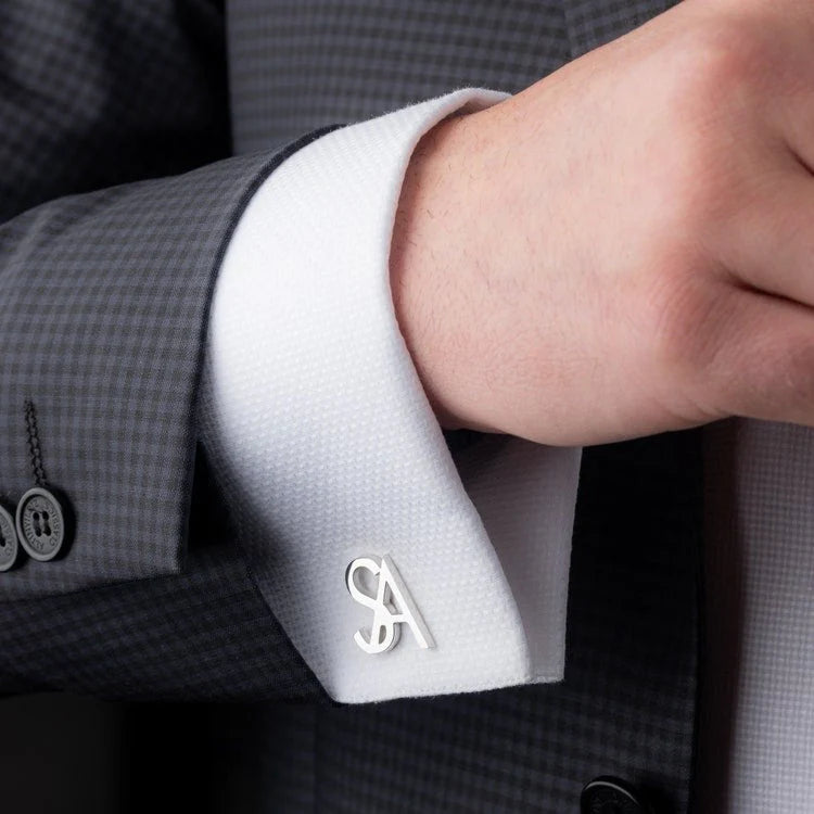 Personalized Initial Monogram Cufflinks