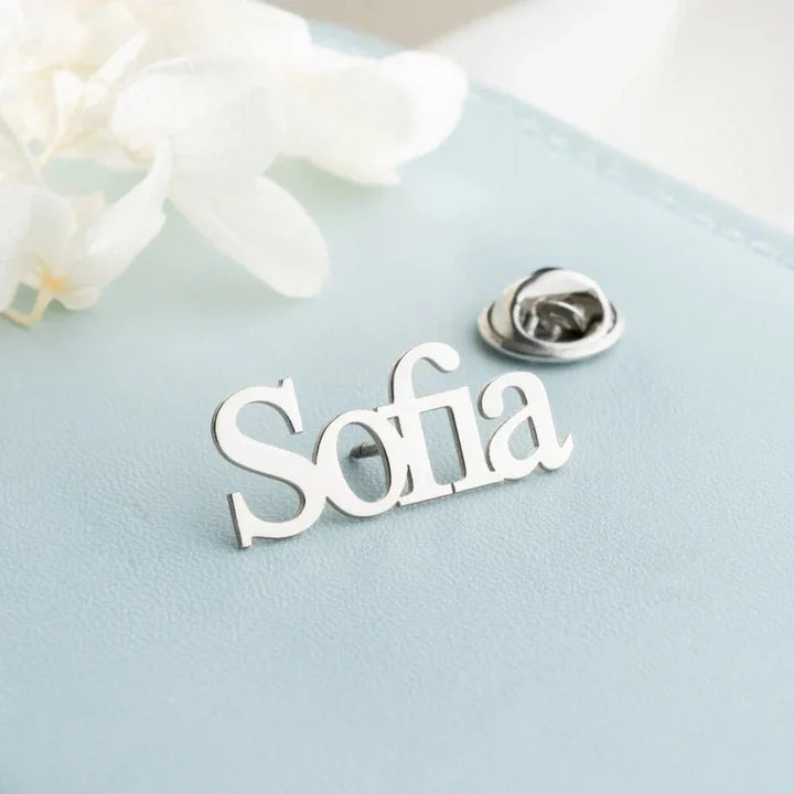Personalized Name Lapel Pin
