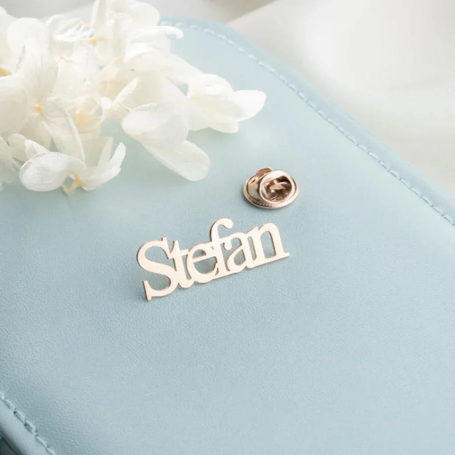 Personalized Name Lapel Pin