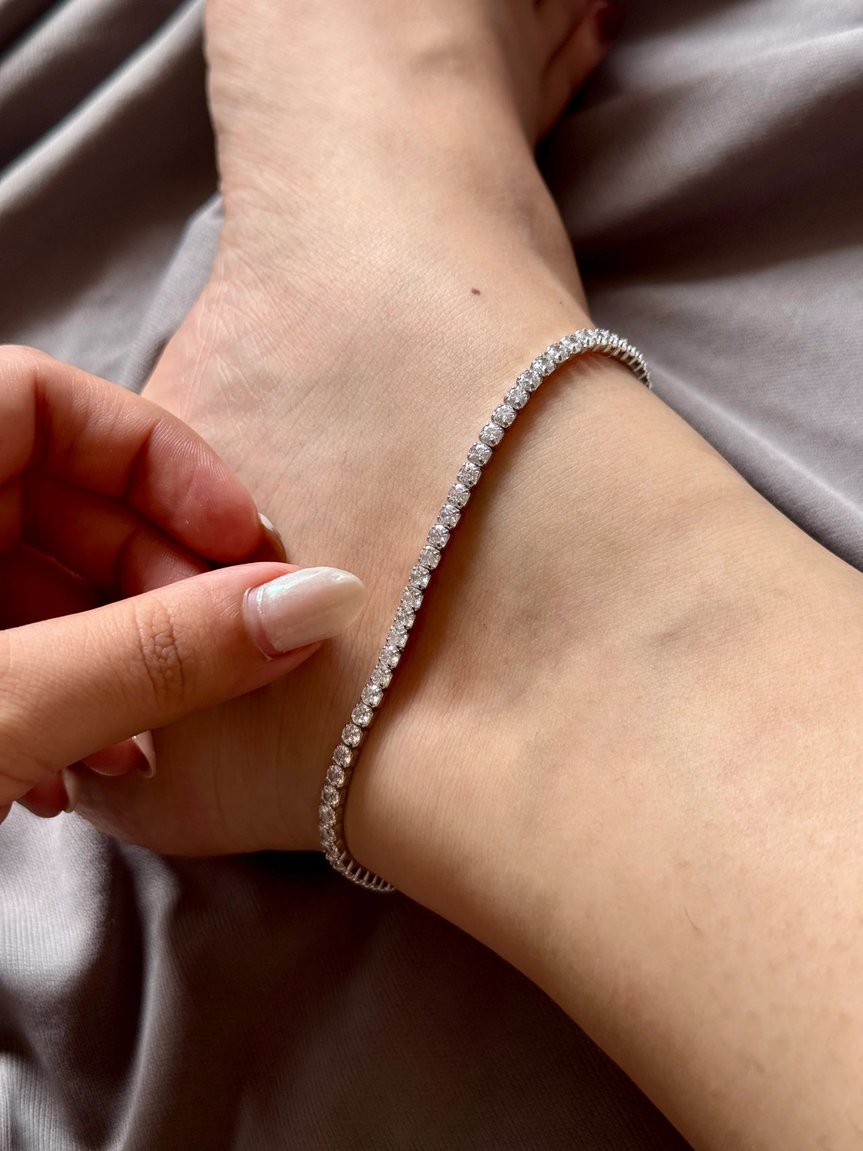 Tennis Dazzle Anklet - Good Objects
