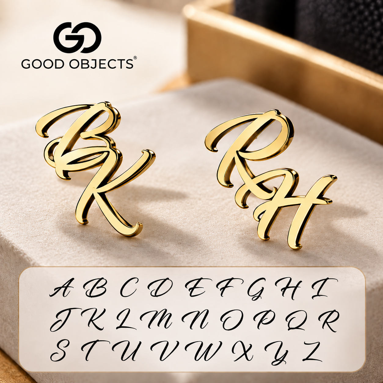 Custom Initial Letter Lapel Pins