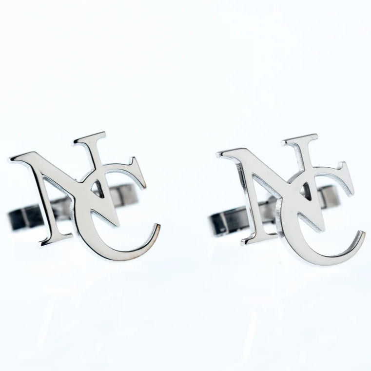 Personalized Initial Name Cufflinks 1 Pair (2 Pcs)