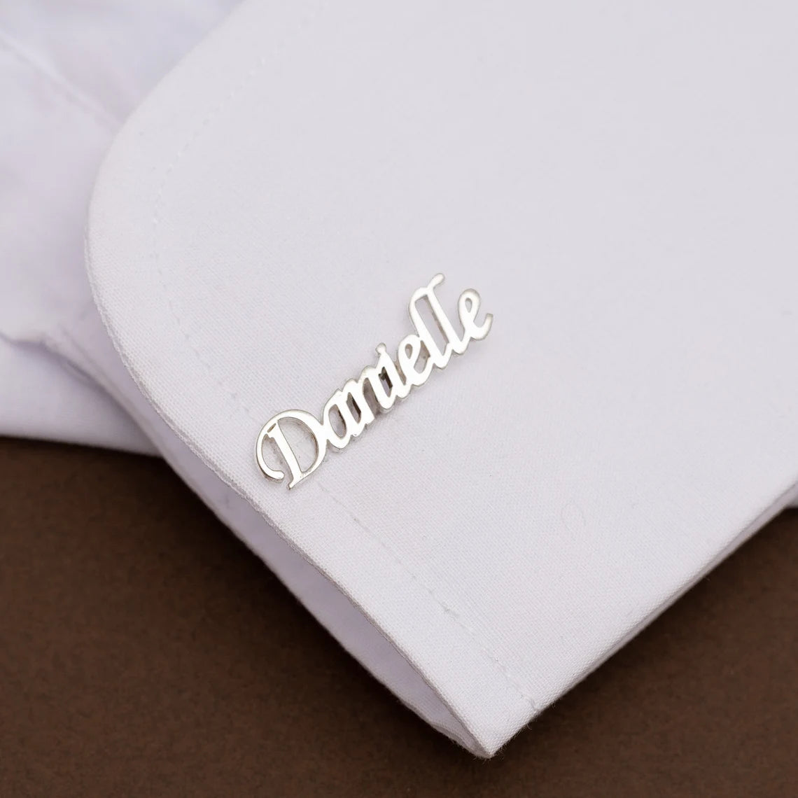Personalized Name Cufflinks for Groom