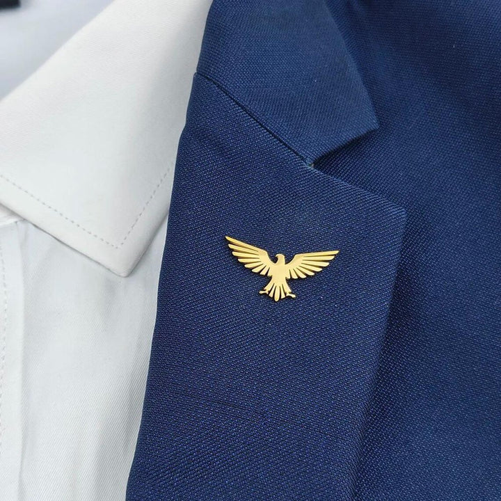 Eagle Shape Brooch Pin for Men Women