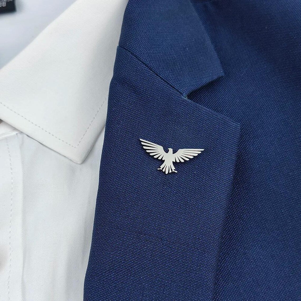 Eagle Shape Brooch Pin for Men Women