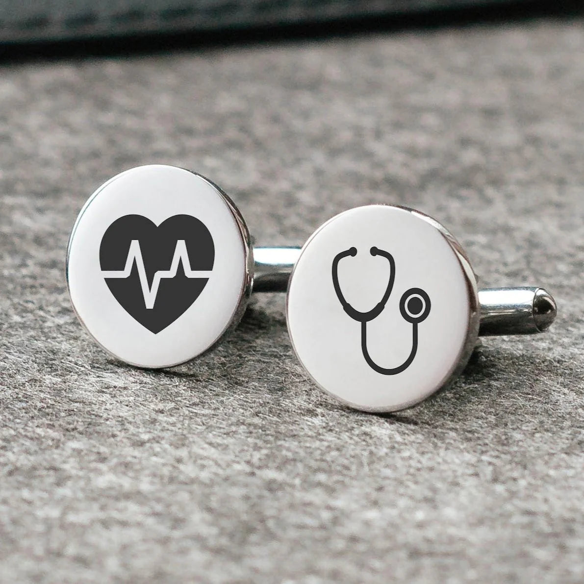 Doctor Engraved Cufflinks