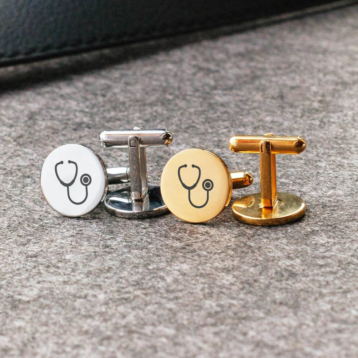 Doctor Engraved Cufflinks