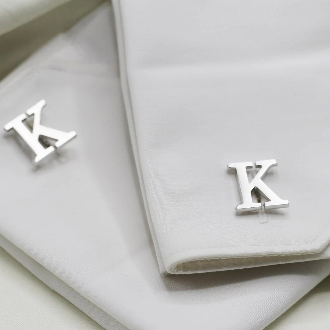 Personalized Single Initial Cufflinks