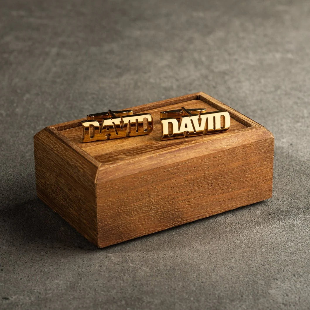 Personalized Name Cufflinks