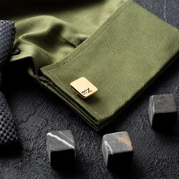 Personalized Exquisite Monogram Cufflinks