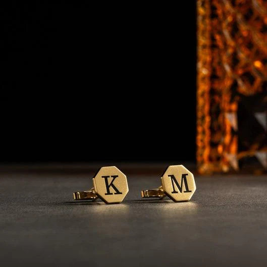 Personalized Name Initials Cufflinks