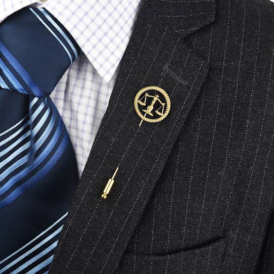 Justice Emblem Combo, Cufflinks, Long Lapel Pin , Tie Pin